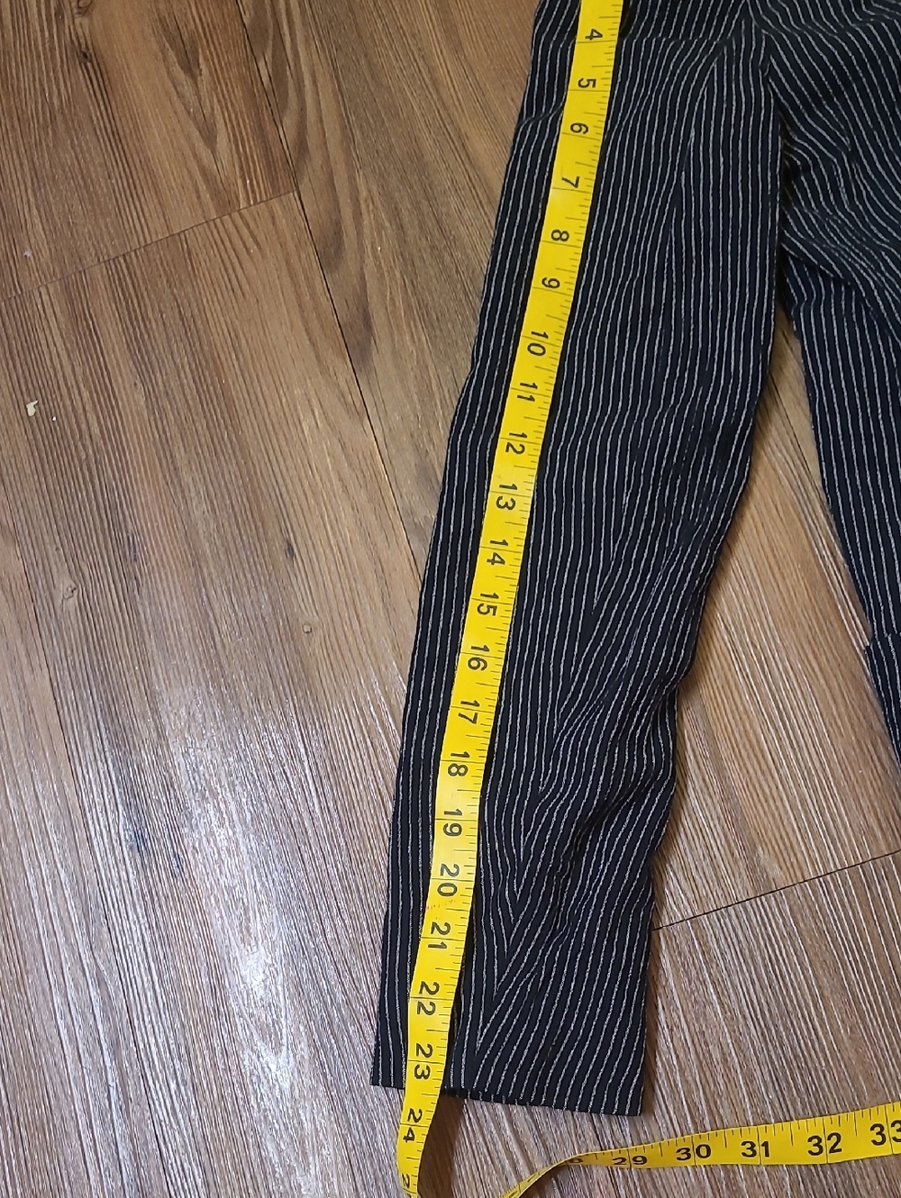 H&M Navy Pinstripe Blazer‎ - Picture 10 of 11